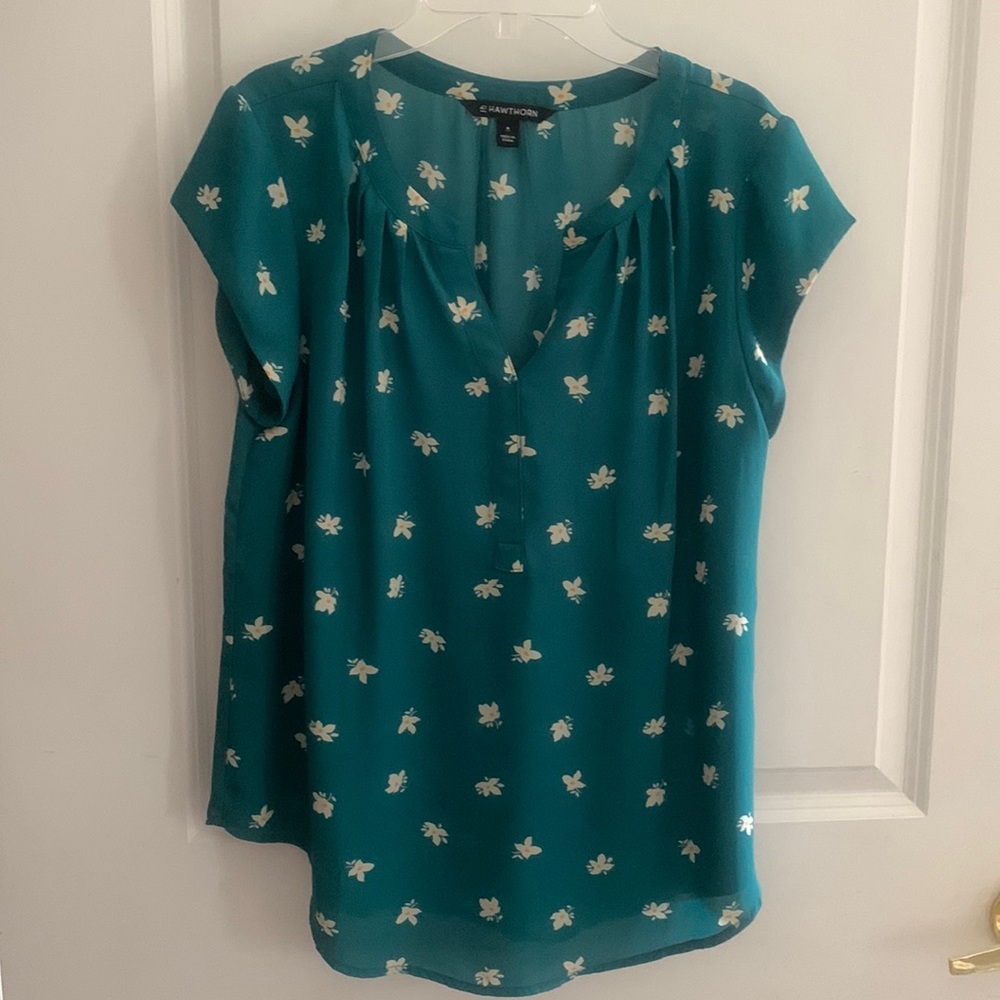 Split Neck Blouse